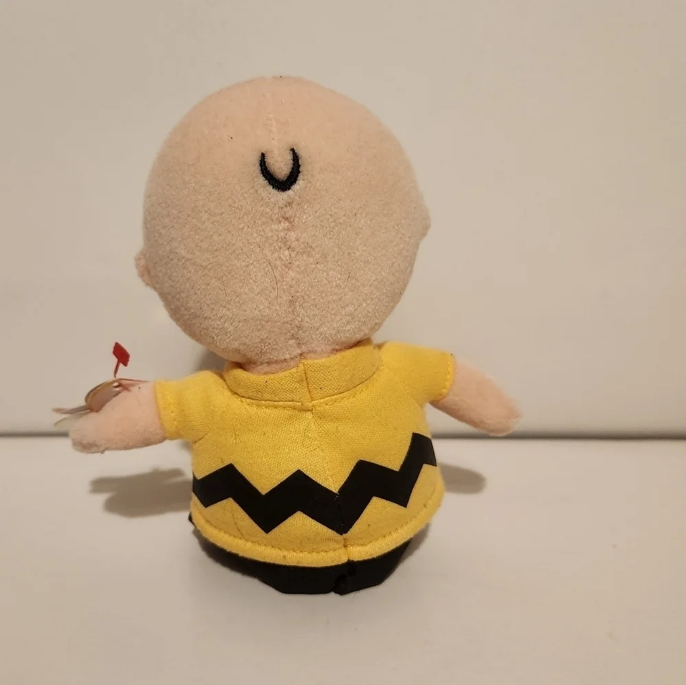 8” Ty Charlie Brown Plush Doll with Tags with nonfunctional voice box